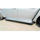 Jeu de marche pieds en aluminium pour TOYOTA Hilux (Vigo) X-Tra cab (2 portes, 4 places)