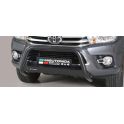 MEDIUM BAR INOX NOIR D.63 TOYOTA HI-LUX 2016- DOUBLE CAB.- CE