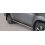 TUBES MARCHE PIEDS OVALE INOX TOYOTA HI-LUX 2016- DOUBLE CAB