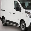 TUBES MARCHE PIEDS INOX D.76 FIAT TALENTO 2016-  court L1 - accessoires 4X4 MISUTONIDA