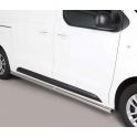 TUBES BAS DE CAISSE INOX D.63 CITROEN JUMPY 2016- accessoires 4x4 MISUTONIDA