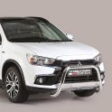 MEDIUM BAR INOX D.63 MITSUBISHI ASX 2017- CE accessoires 4X4 MISUTONIDA