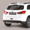 PARE CHOC ARRIERE INOX D.76 MITSUBISHI ASX 2017- accessoires 4X4 MISUTONIDA