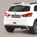 PARE CHOC ARRIERE INOX D.50 MITSUBISHI ASX 2017- accessoires 4X4 MISUTONIDA