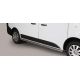 TUBES BAS DE CAISSE INOX D.63 NISSAN NV300 SWB 2017- - Version courte L1 - accessoires 4x4 MISUTONIDA