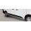 TUBES BAS DE CAISSE INOX D.63 NISSAN NV300 SWB 2017- - Version courte L1 - accessoires 4x4 MISUTONIDA