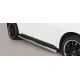 TUBES MARCHE PIEDS INOX D.76 FORD EDGE 2016- - accessoires 4x4 MISUTONIDA