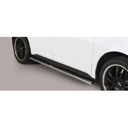 TUBES MARCHE PIEDS OVALE INOX FORD EDGE 2016- - accessoires 4x4 MISUTONIDA