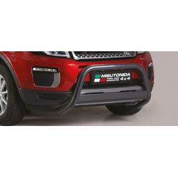 MEDIUM BAR INOX BLACK D.63 LAND ROVER RANGE ROVER EVOQUE 2016- CE - accessoires 4x4 MISUTONIDA