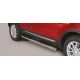 TUBES MARCHE PIEDS INOX D.76 LAND ROVER RANGE ROVER EVOQUE 2016- accessoires 4x4 MISUTONIDA