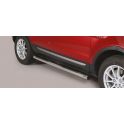 TUBES MARCHE PIEDS INOX D.76 LAND ROVER RANGE ROVER EVOQUE 2016- accessoires 4x4 MISUTONIDA