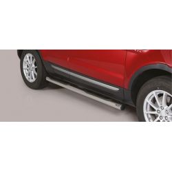 TUBES MARCHE PIEDS INOX D.76 LAND ROVER RANGE ROVER EVOQUE 2016- accessoires 4x4 MISUTONIDA