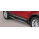 TUBES MARCHE PIEDS OVALE INOX DESIGN LAND ROVER RANGE ROVER EVOQUE 2016- accessoires 4x4 MISUTONIDA