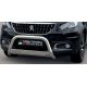 MEDIUM BAR INOX Ø 63 PEUGEOT 2008 2016- CE - accessoires 4X4 MISUTONIDA