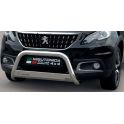 MEDIUM BAR INOX Ø 63 PEUGEOT 2008 2016- CE - accessoires 4X4 MISUTONIDA