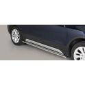 TUBES BAS DE CAISSE INOX OVAL SUZUKI SX4 S-CROSS 2017- - accessoires 4X4 MISUTONIDA