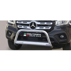 MEDIUM BAR INOX D.63 MERCEDES X CLASS 2017- double cabine - CE - accessoires 4x4 MISUTONIDA