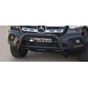 SUPER BAR INOX NOIR D.76 MERCEDES X CLASS 2017- double cabine - CE - accessoires 4x4 MISUTONIDA