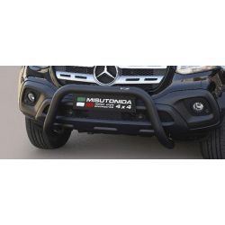 SUPER BAR INOX NOIR D.76 MERCEDES X CLASS 2017- double cabine - CE - accessoires 4x4 MISUTONIDA