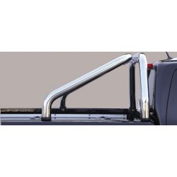 ROLL BAR INOX DOUBLE TUBES D.76 MERCEDES X CLASS 2017- double cabine - CE - accessoires 4x4 MISUTONIDA