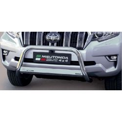 MEDIUM BAR INOX D.63 TOYOTA LAND CRUISER 5 portes 2018- - CE - accessoires 4x4 MISUTONIDA