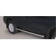 TUBES MARCHE PIEDS INOX D.76 TOYOTA LAND CRUISER 5 portes 2018- - accessoires 4x4 MISUTONIDA