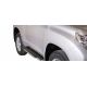 MARCHE PIEDS INOX D.50 TOYOTA LAND CRUISER 3 portes 2018- - - accessoires 4x4 MISUTONIDA