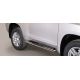 TUBES MARCHE PIEDS OVALE INOX TOYOTA LAND CRUISER 3 portes 2018- - accessoires 4x4 MISUTONIDA