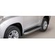 TUBES PROTECTION D.40 INOX POUR MARCHES PIEDS ORIGINE TOYOTA LAND CRUISER 3 portes 2018- - accessoires 4X4 MISUTONIDA