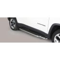 MARCHE PIEDS INOX D.50 JEEP COMPASS 2017- - accessoires 4x4 MISUTONIDA