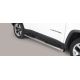 TUBES MARCHE PIEDS INOX D.76 JEEP COMPASS 2017- - accessoires 4x4 MISUTONIDA