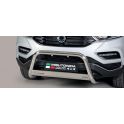 MEDIUM BAR INOX D.63 SSANGYONG REXTON 2018- - CE - accessoires 4x4 MISUTONIDA