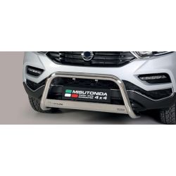 MEDIUM BAR INOX D.63 SSANGYONG REXTON 2018- - CE - accessoires 4x4 MISUTONIDA