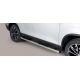 TUBES MARCHE PIEDS INOX D.76 SSANGYONG REXTON 2018- - accessoires 4x4 MISUTONIDA