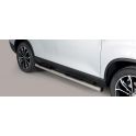 TUBES MARCHE PIEDS INOX D.76 SSANGYONG REXTON 2018- - accessoires 4x4 MISUTONIDA