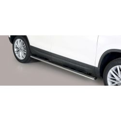 TUBES MARCHE PIEDS OVALE INOX SEAT ATECA 2018-  - accessoires 4x4 MISUTONIDA