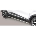 TUBES MARCHE PIEDS OVALE INOX RENAULT CAPTUR 2013- - accessoires 4X4 MISUTONIDA