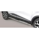 TUBES MARCHE PIEDS OVALE INOX DESIGN RENAULT CAPTUR 2018- - accessoires 4x4 MISUTONIDA