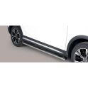 TUBES MARCHE PIEDS OVALE INOX MITSUBISHI ECLIPSE CROSS 2018- accessoires 4x4 MISUTONIDA