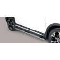 TUBES MARCHE PIEDS OVALE INOX DESIGN MITSUBISHI ECLIPSE CROSS 2018- accessoires 4x4 MISUTONIDA