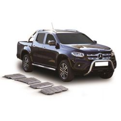 PROTEGE BOITE DE TRANSFERT MERCEDES X CLASS 2016- ALU 6MM - accessoires 4X4 MISUTONIDA