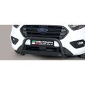 MEDIUM BAR INOX NOIR D.63 FORD TRANSIT CUSTOM L1 2018- - CE - accessoires 4x4 MISUTONIDA