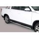 Tubes marche-pieds inox Ø 76 mm SSANGYONG MUSSO 2018- accessoires 4x4 MISUTONIDA  