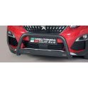 MEDIUM BAR INOX NOIR D.63 PEUGEOT 3008 2016- - CE - accessoires 4x4 MISUTONIDA