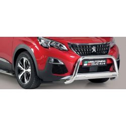 MARCHE PIEDS INOX D.50 PEUGEOT 3008 2016- - accessoires 4x4 MISUTONIDA