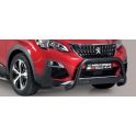 MARCHE PIEDS INOX NOIR D.50 PEUGEOT 3008 2016- - accessoires 4x4 MISUTONIDA