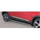 TUBES MARCHE PIEDS OVALE INOX PEUGEOT 3008 2016- - accessoires 4x4 MISUTONIDA