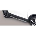 TUBES MARCHE PIEDS OVALE INOX DESIGN NISSAN QASHQAI 03/2017- - accessoires 4x4 MISUTONIDA