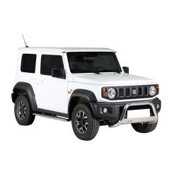 MEDIUM BAR INOX D.63 SUZUKI JIMNY 2018- - CE - accessoires 4x4 MISUTONIDA