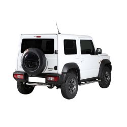 TUBES MARCHE PIEDS OVALE INOX DESIGN SUZUKI JIMNY 2018- - accessoires 4x4 MISUTONIDA